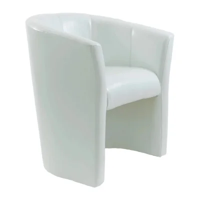 Armchair Boom, upholstery Lucky White